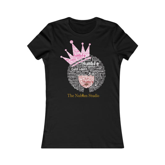 Humble Woman Fitted T Shirt