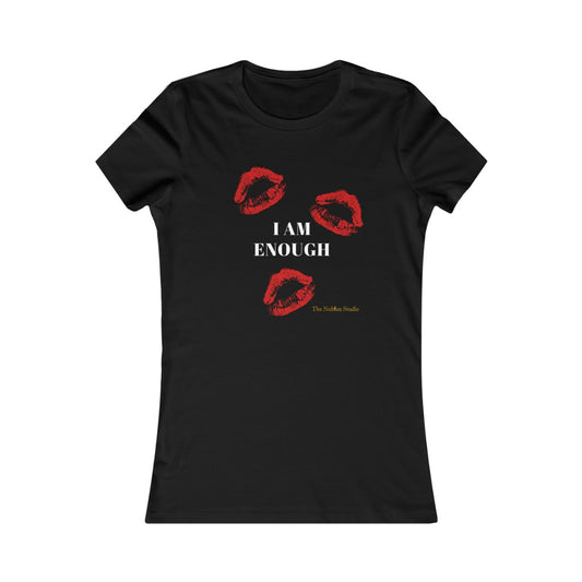 I Am Enough Fitted T Shirt