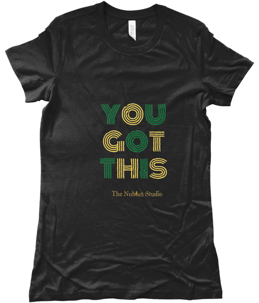 You Got This - Jamaica - Black Fitted T-Shirt